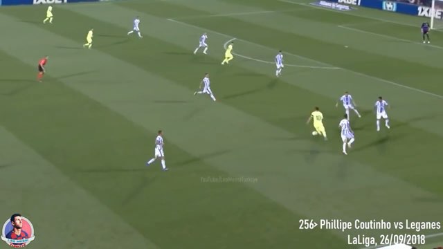 Messi Assist #256 vs Leganés