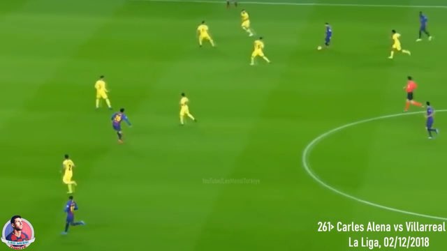 Messi Assist #261 vs Villarreal