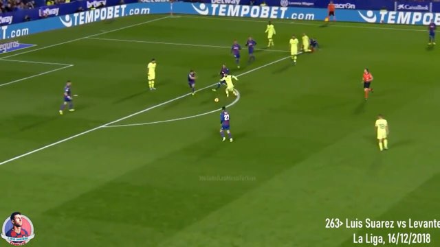 Messi Assist #263 vs Levante