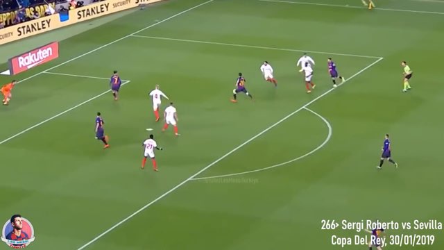 Messi Assist #266 vs Sevilla
