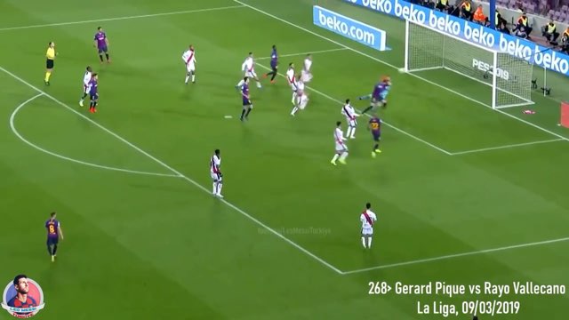Messi Assist #268 vs Rayo Vallecano