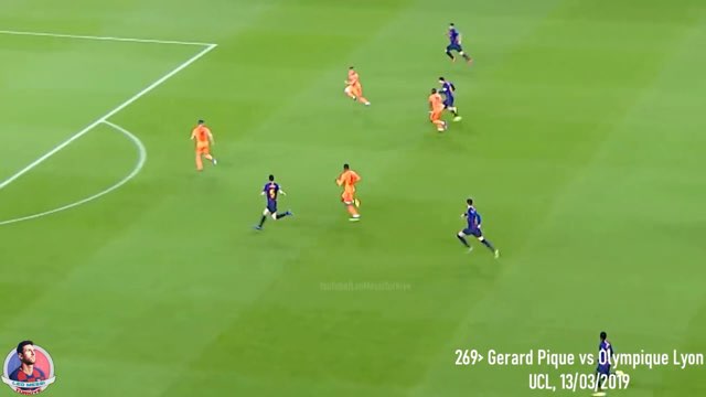 Messi Assist #269 vs Olympique Lyonnais