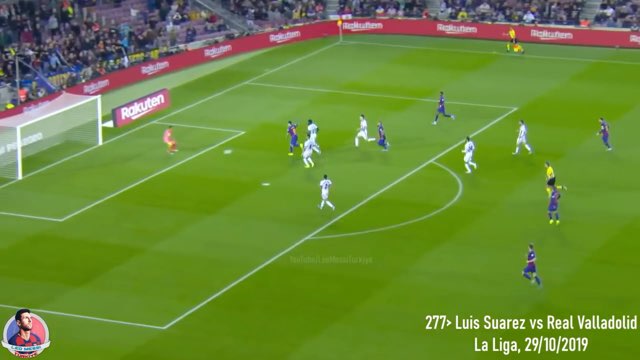 Messi Assist #277 vs Real Valladolid