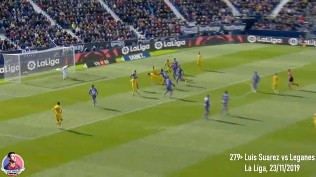 Messi Assist #279 vs Leganés