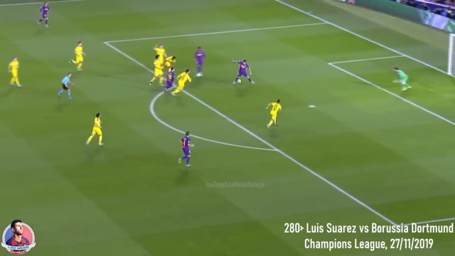 Messi Assist #280 vs Borussia Dortmund