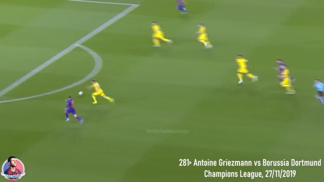 Messi Assist #281 vs Borussia Dortmund