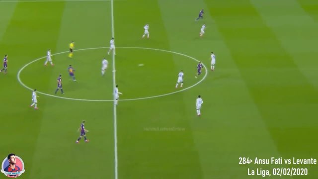 Messi Assist #284 vs Levante
