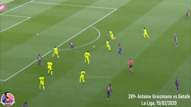 Messi Assist #289 vs Getafe