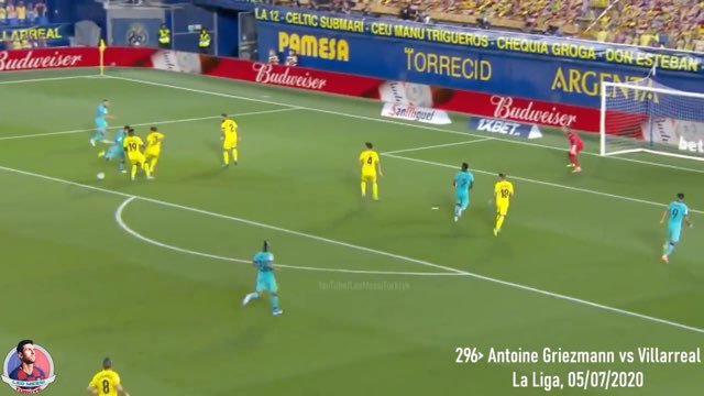 Messi Assist #296 vs Villarreal