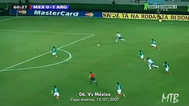 Messi Goal #32 vs Mexico