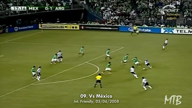 Messi Goal #51 vs Mexico