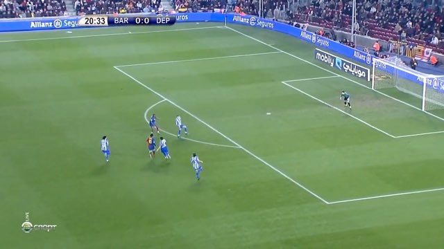 Messi Goal #73 vs Deportivo La Coruña