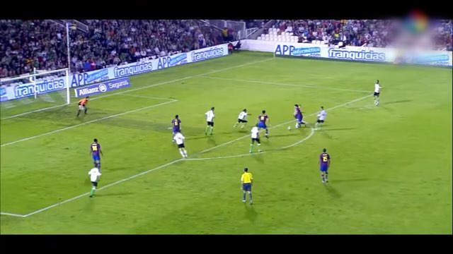Messi Goal #98 vs Racing Santander
