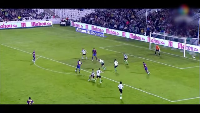 Messi Goal #99 vs Racing Santander