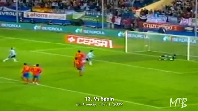 Messi Goal #104 vs Spain