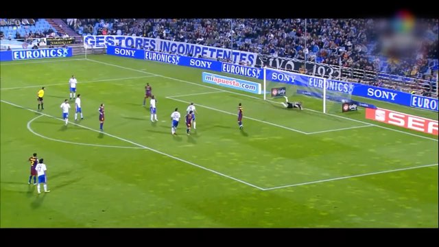 Messi Goal #153 vs Real Zaragoza