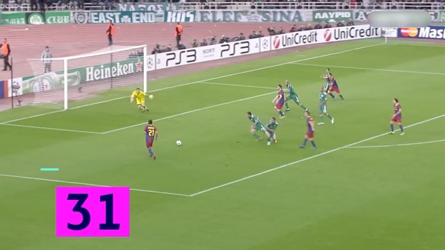 Messi Goal #165 vs Panathinaikos