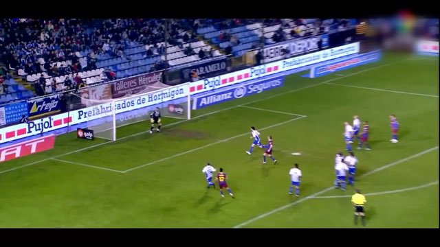 Messi Goal #170 vs Deportivo La Coruña