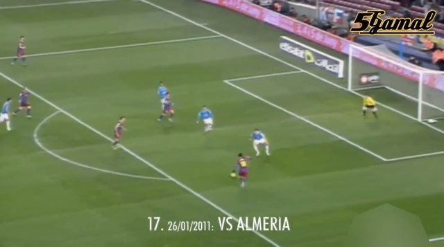 Messi Goal #177 vs UD Almería