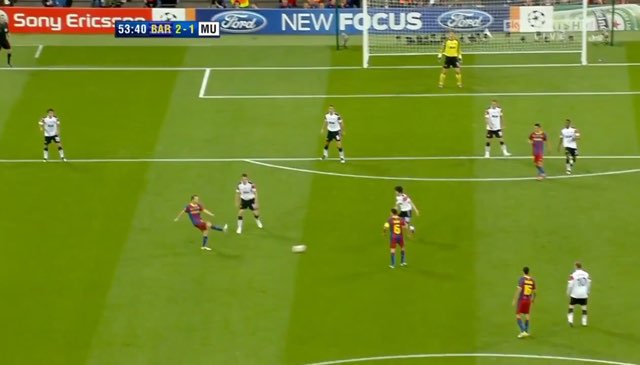 Messi Goal #196 vs Manchester United