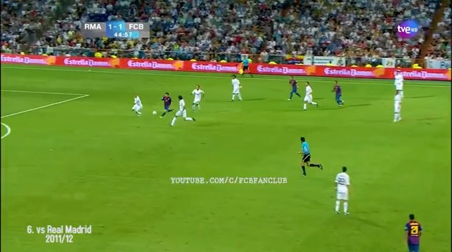 Messi Goal #198 vs Real Madrid