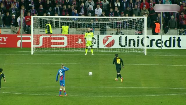 Messi Goal #218 vs Viktoria Plzen