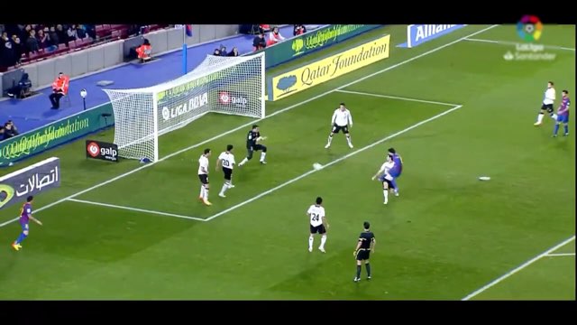 Messi Goal #240 vs Valencia