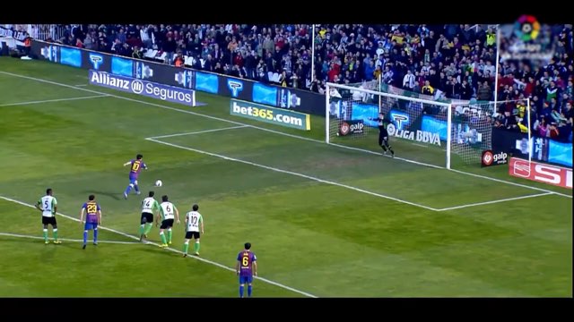 Messi Goal #252 vs Racing Santander