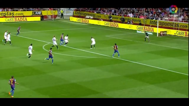 Messi Goal #253 vs Sevilla