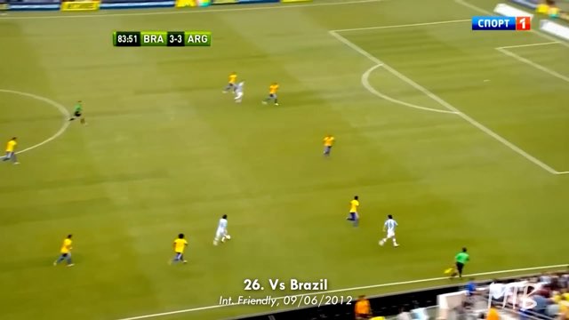 Messi Goal #279 vs Brazil