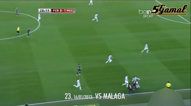 Messi Goal #322 vs Málaga
