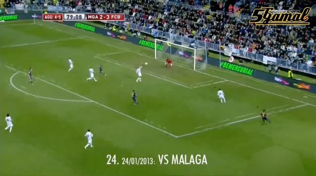 Messi Goal #324 vs Málaga