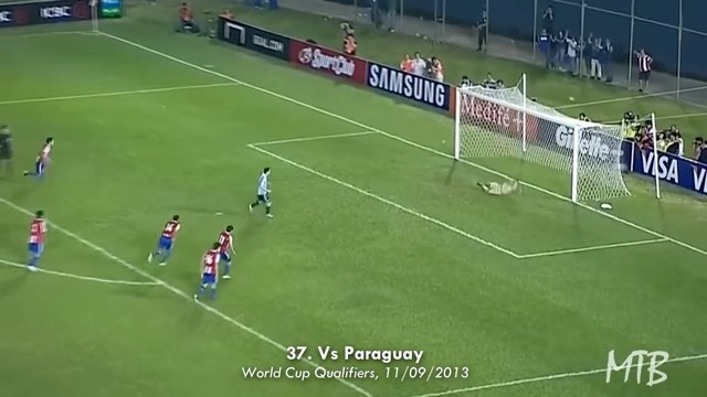 Messi Goal #355 vs Paraguay