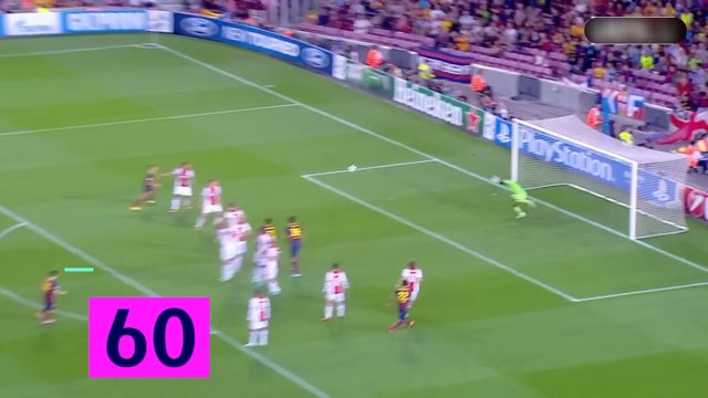 Messi Goal #357 vs Ajax