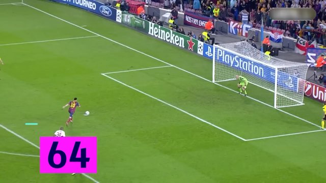 Messi Goal #363 vs AC Milan