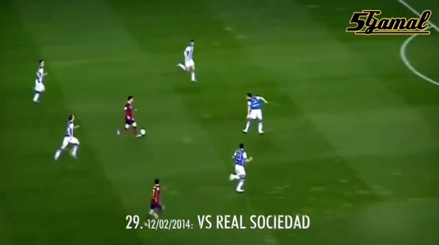 Messi Goal #372 vs Real Sociedad