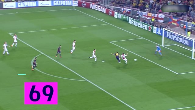 Messi Goal #407 vs Ajax