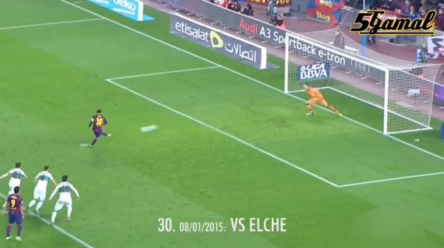 Messi Goal #423 vs Elche