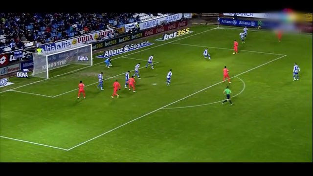 Messi Goal #427 vs Deportivo La Coruña