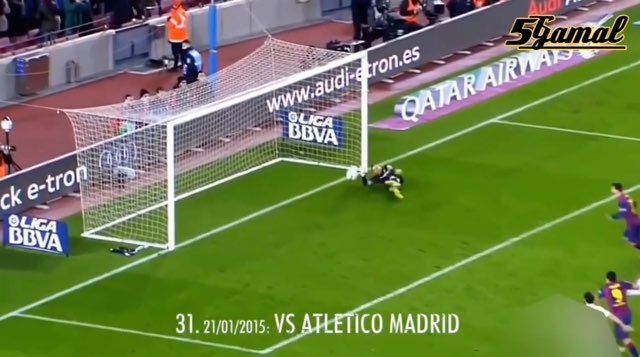Messi Goal #428 vs Atlético Madrid
