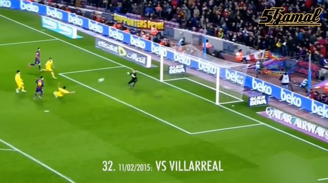 Messi Goal #433 vs Villarreal