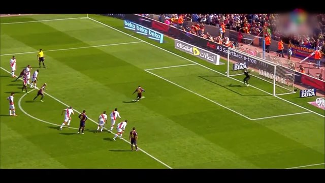 Messi Goal #438 vs Rayo Vallecano