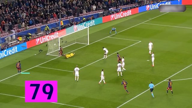 Messi Goal #469 vs AS Roma