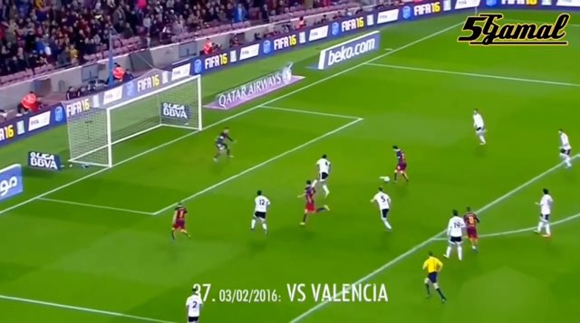 Messi Goal #483 vs Valencia