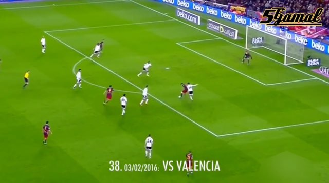 Messi Goal #484 vs Valencia