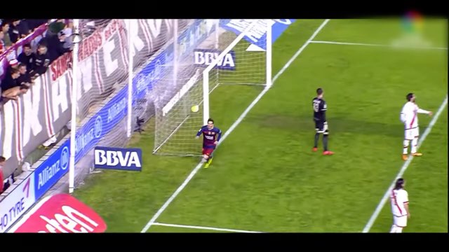 Messi Goal #492 vs Rayo Vallecano