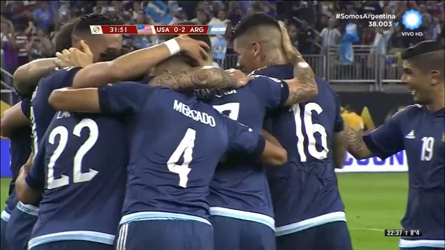 Messi Goal #508 vs United States