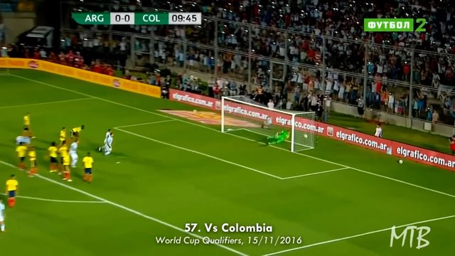 Messi Goal #526 vs Colombia