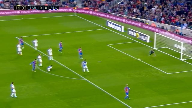 Messi Goal #555 vs Real Sociedad