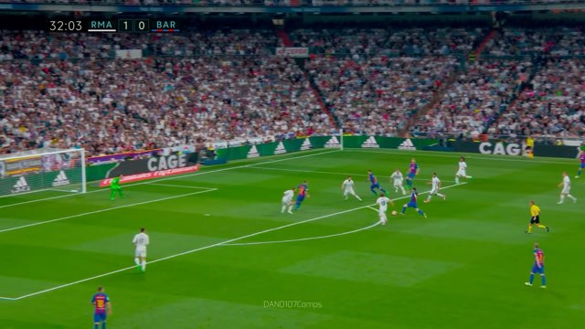 Messi Goal #557 vs Real Madrid